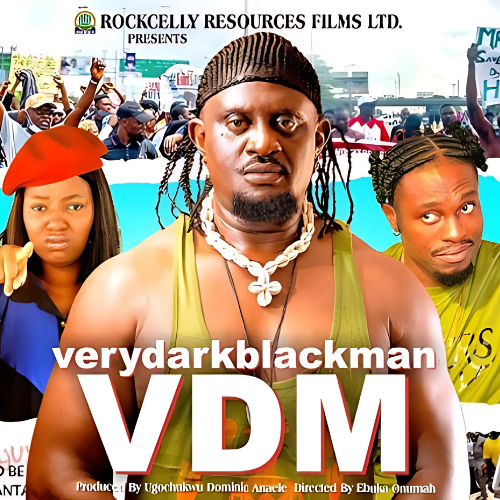 Picture of Movie poster for Verydarkblackman played by Gentle Jack as VeryDarkMan