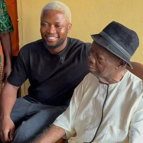 Comedian Brain Jotter, the one responsible for the re-emergence of Mike Ejeagha's Gwo Gwo 1980's timeless hit