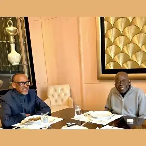 Tinubu Kagame Lunch Photo
