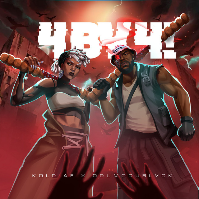 Kold AF, Odumodublvck - 4 by 4! cover art