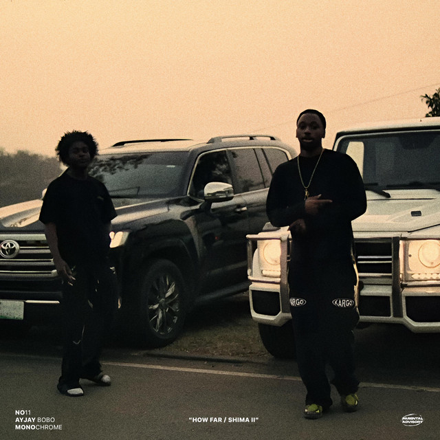 NO11, Ayjay bobo, Monochrome - HOW FAR cover art